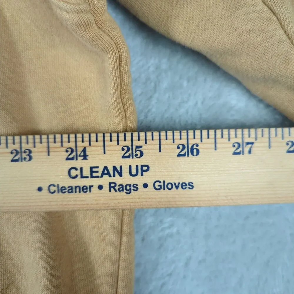 The North Face Men XL Tan Globe Never Stop Exploring Pullover Hoodie Sweatshirt